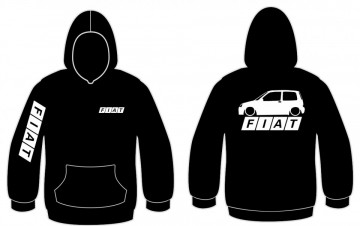 Sweatshirt com capuz para Fiat Cinquecento