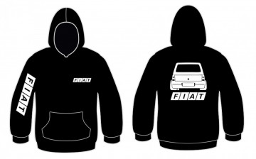 Sweatshirt com capuz para Fiat Panda