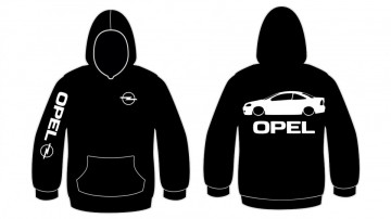 Sweatshirt com capuz para Opel Astra G Coupe