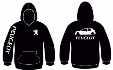 Sweatshirt com capuz para Peugeot 306 3 portas