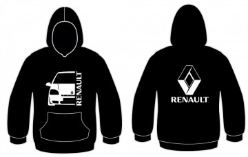 Sweatshirt com capuz para Renault Clio MK1 fase 2