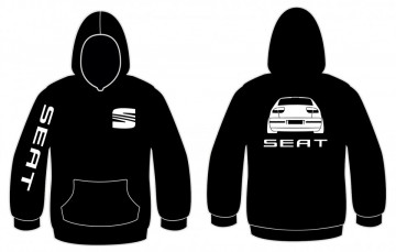 Sweatshirt com capuz para Seat Leon sem logo