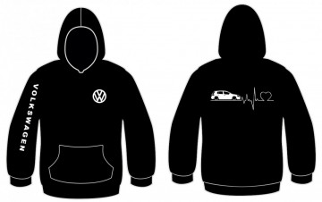 Sweatshirt com capuz para VW GOLF VI 5portas - Batimentos
