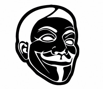 Autocolante - Anonymous