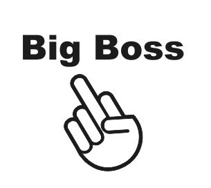 Autocolante - Big Boss