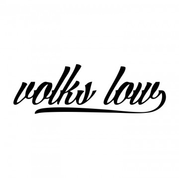 Autocolante com Volks Low