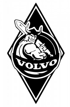 Autocolante com Volvo