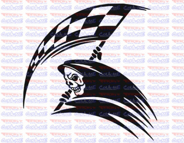 Autocolante - Dead Race