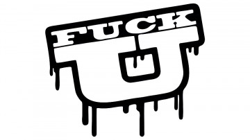 Autocolante - Fuck U