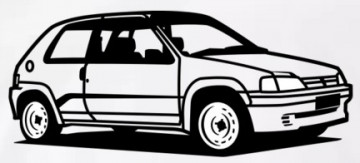 Autocolante para Peugeot 106 rallye