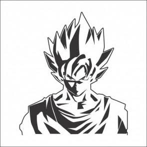 Autocolante - Songoku