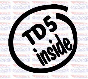 Autocolante - TD5 Inside