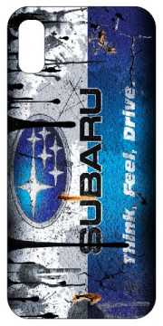 Capa de telemóvel com Subaru - Retro