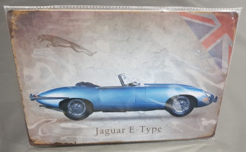 Chapa decorativa com Jaguar