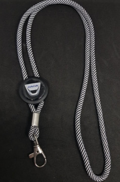 Fita Porta Chaves (lanyard) de Pescoço Ajustável para Dacia