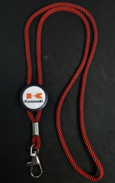 Fita Porta Chaves (lanyard) de Pescoço Ajustável para Kawasaki