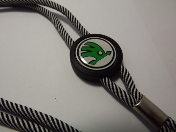 Fita Porta Chaves (lanyard) de Pescoço Ajustável para Skoda