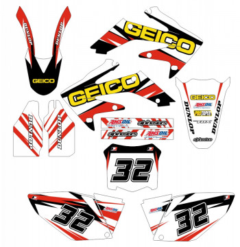 Kit Autocolantes Para HONDA CRF 250 04-09
