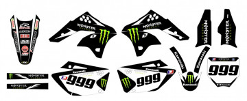 Kit Autocolantes Para Kawasaki KXF 250 06-08