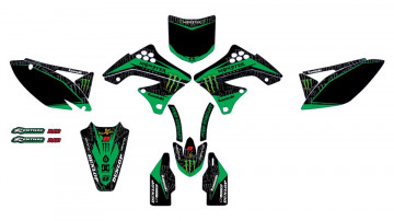 Kit Autocolantes Para Kawasaki KXF 450 09-11