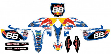 Kit Autocolantes Para Moto - Yamaha YZF 250 10-13
