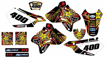 Kit Autocolantes Para Suzuki DRZ 400 02-07