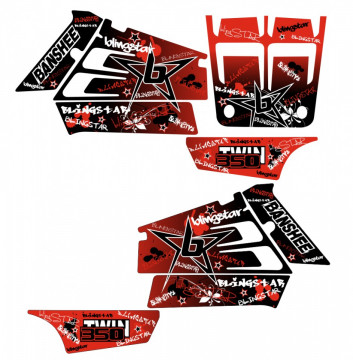 Kit Autocolantes Para Yamaha Banshee 350