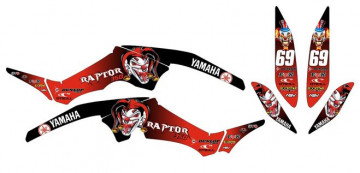 Kit Autocolantes Para Yamaha Raptor 350