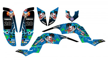 Kit Autocolantes Para Yamaha Raptor 660