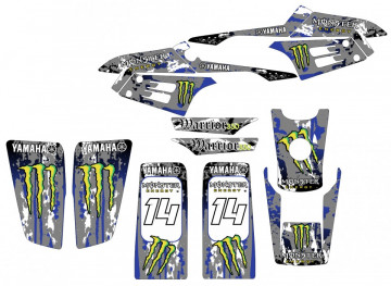 Kit Autocolantes Para Yamaha Warrior 350