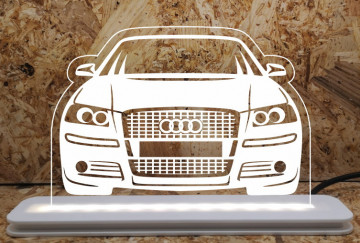 Moldura / Candeeiro com luz de presença - Audi A3 8P