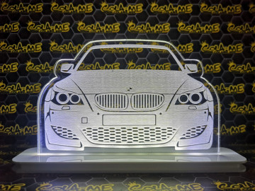 Moldura / Candeeiro com luz de presença - BMW Série 5 E60 E61