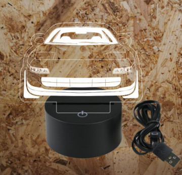 Moldura / Candeeiro com luz de presença - Toyota MR2