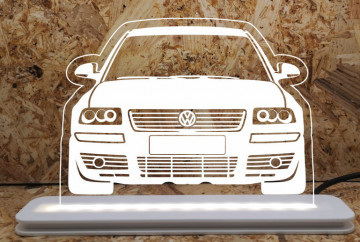 Moldura / Candeeiro com luz de presença - Volkswagen Passat 3BG