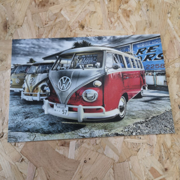 Placa Decorativa em PVC - Vw Pão de forma