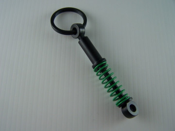 Porta Chaves - Amortecedor Preto/Verde