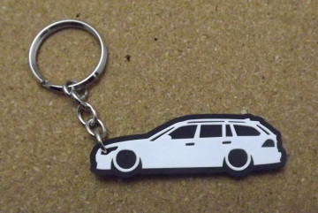 Porta Chaves com silhueta de BMW E61 Touring - Série 5