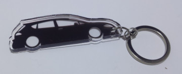 Porta Chaves de Acrílico com silhueta de Seat Leon 1P
