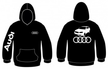 Sweatshirt com capuz para Audi A3 8P