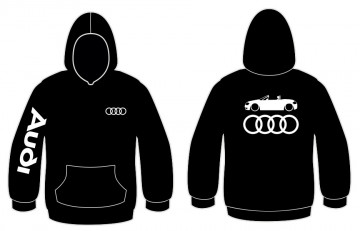 Sweatshirt com capuz para Audi TT 8N Cabrio