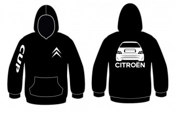 Sweatshirt com capuz para Citroen saxo cup