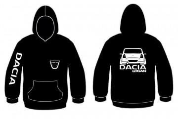 Sweatshirt com capuz para Dacia Logan