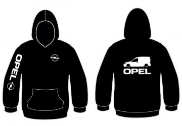 Sweatshirt com capuz para Opel Combo C