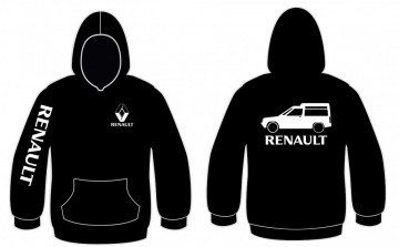 Sweatshirt com capuz para Renault Express