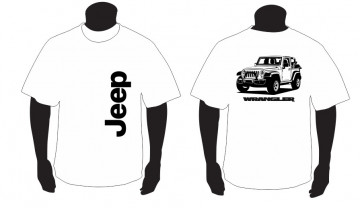 T-shirt para Jeep wrangler