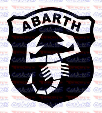 Autocolante - Abarth Logo