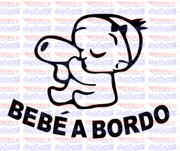 Autocolante - Bebé a Bordo