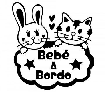 Autocolante - Bebé a bordo