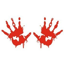 Autocolante - Bloody Prints