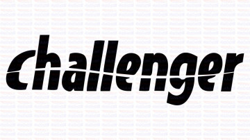 Autocolante - Challenger